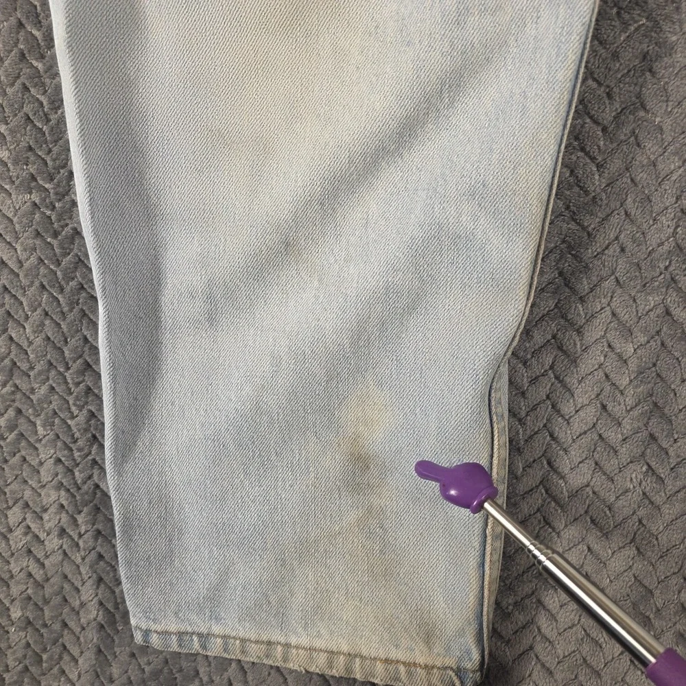 Vintage Y2K Levi's 560 Jeans Men 38x34 Fits 36x33 Light Wash USA Loose Tapered